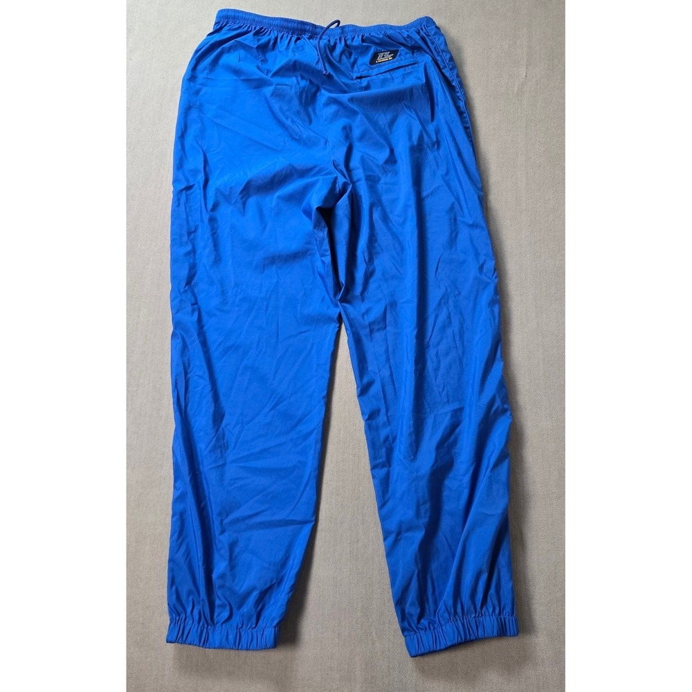 Lauren‎ Ralph Lauren Blue Track Pants L Elastic Waist Zip Ankle Activewear
